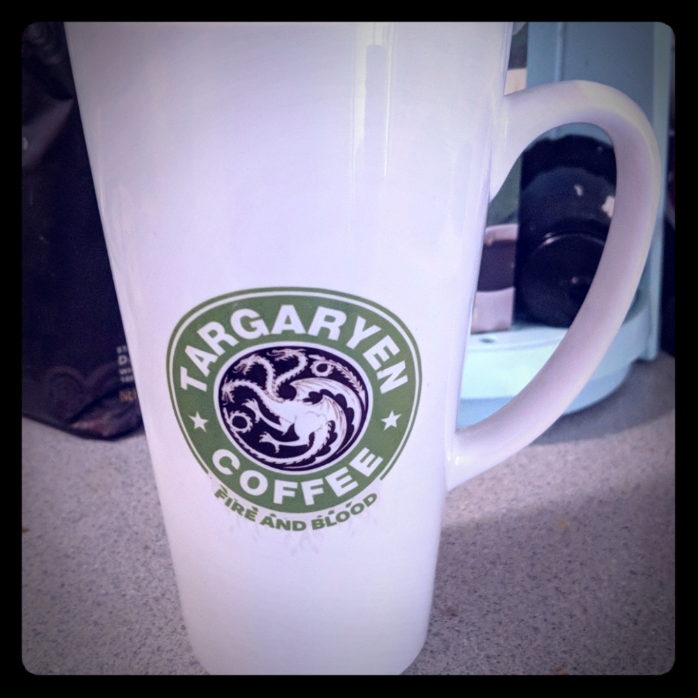 20 fl oz Targaryen Starbucks coffee mug